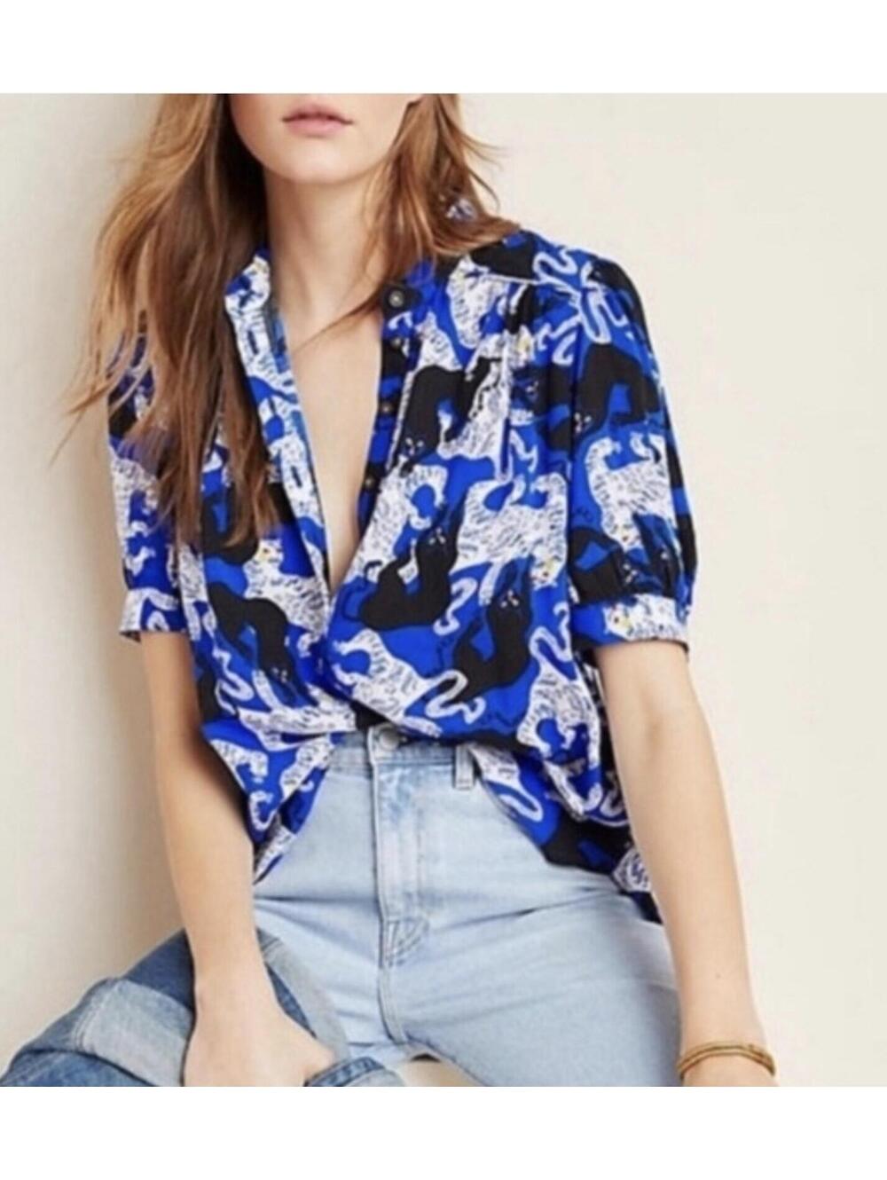 Anthropologie New Botton Shirt Size Medium